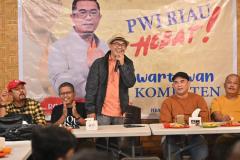 Ketua PWI Kabupaten/Kota di Riau Sepakat Mendukung Kepemimpinan Raja Isyam Azwar